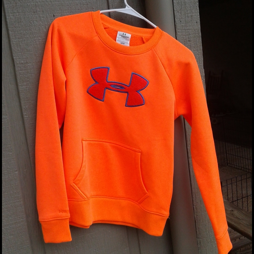 Orange pullover